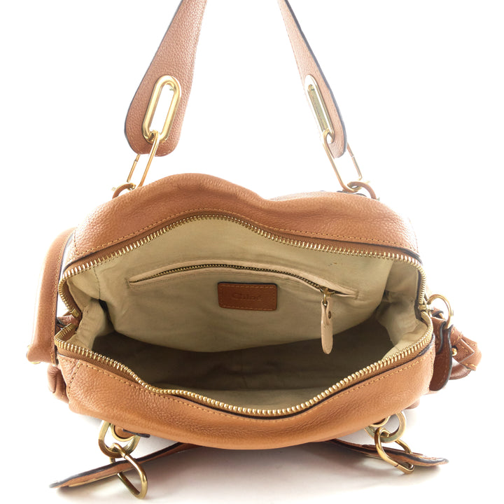 paraty leather medium shoulder bag