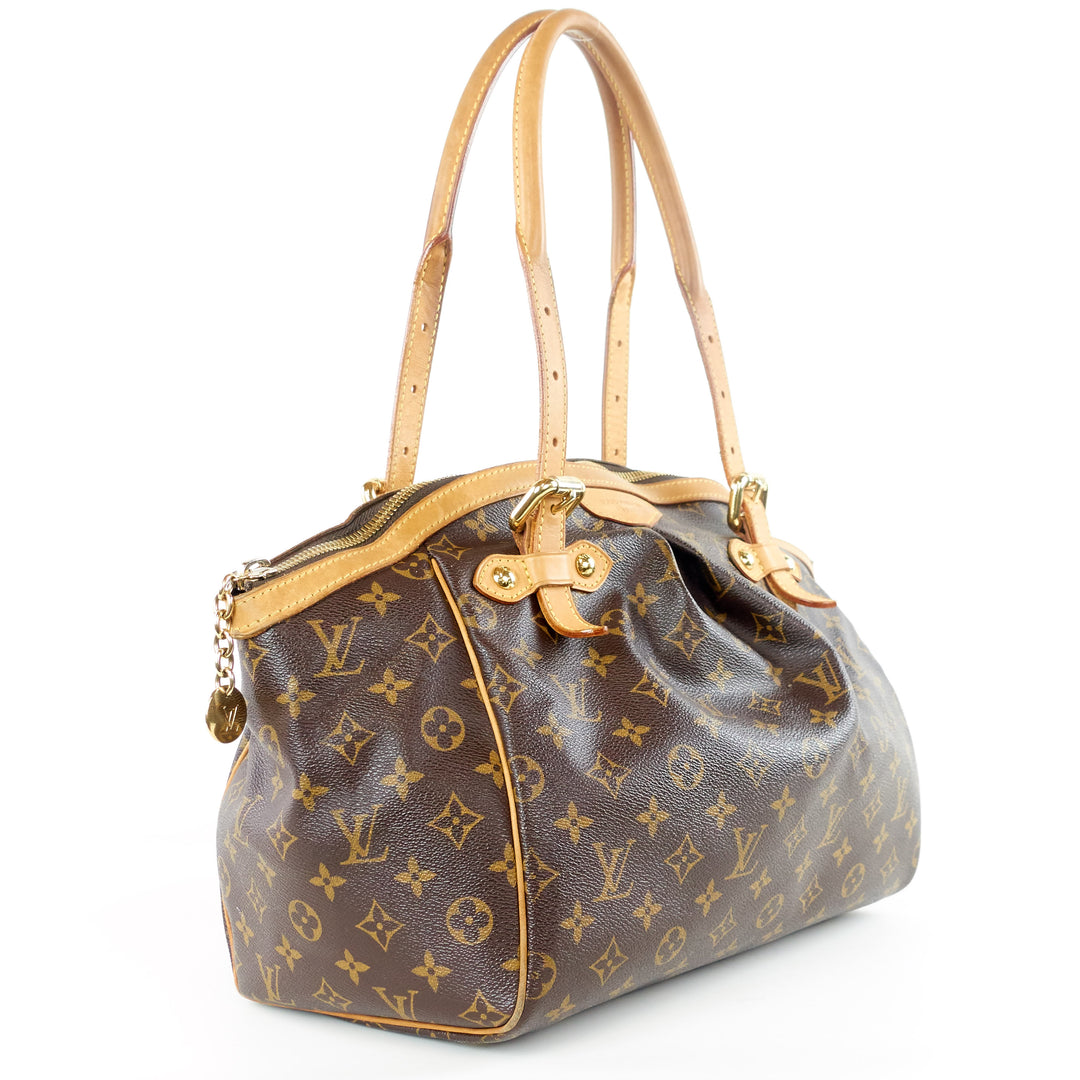 tivoli gm monogram canvas handbag