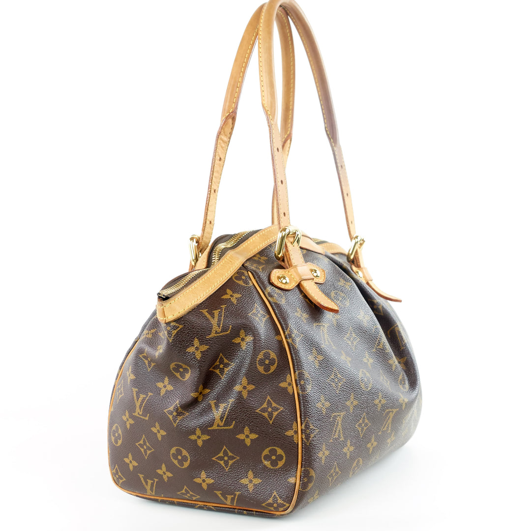 tivoli gm monogram canvas handbag