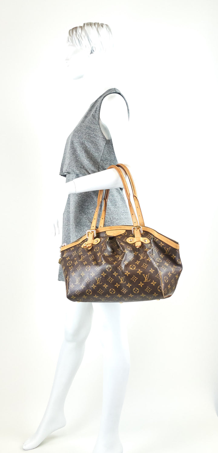tivoli gm monogram canvas handbag