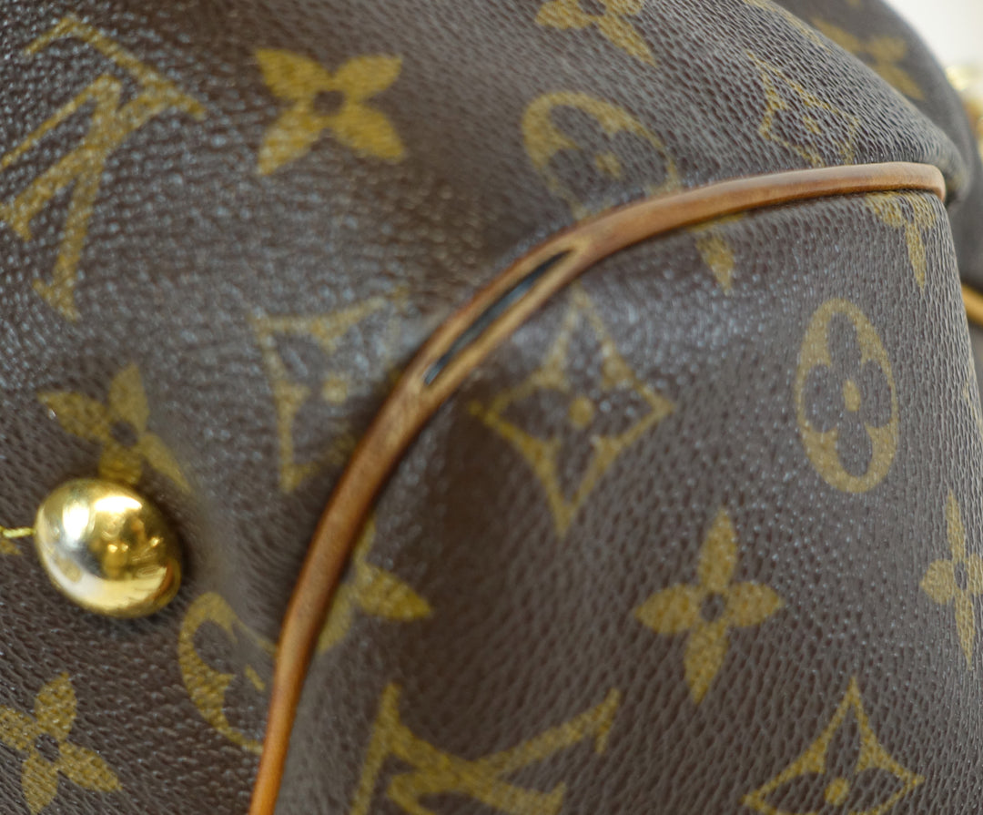 tivoli gm monogram canvas handbag