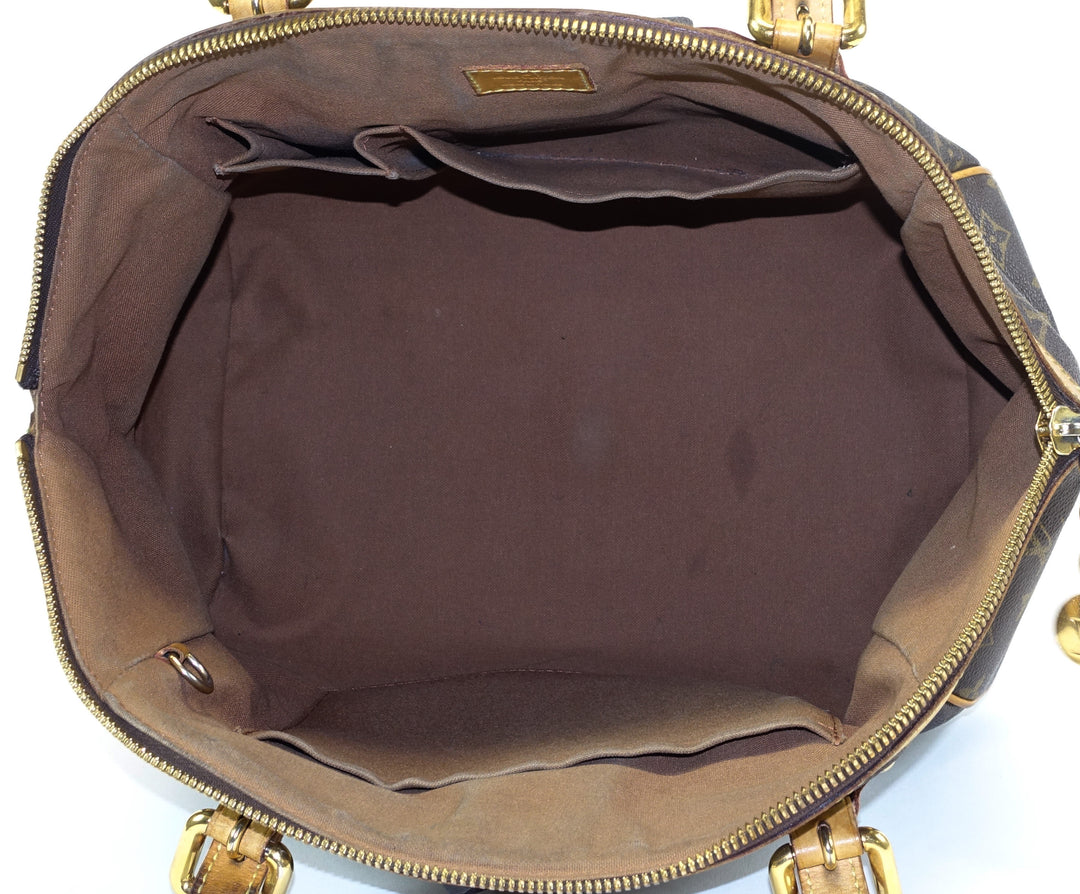tivoli gm monogram canvas handbag