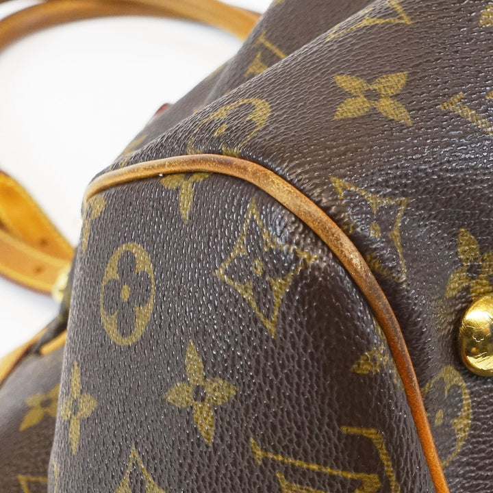 tivoli gm monogram canvas handbag