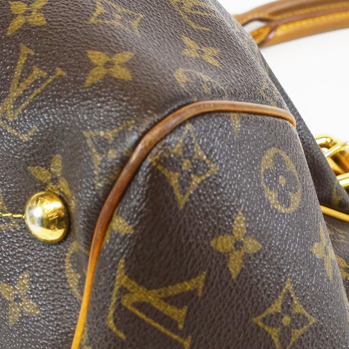 tivoli gm monogram canvas handbag