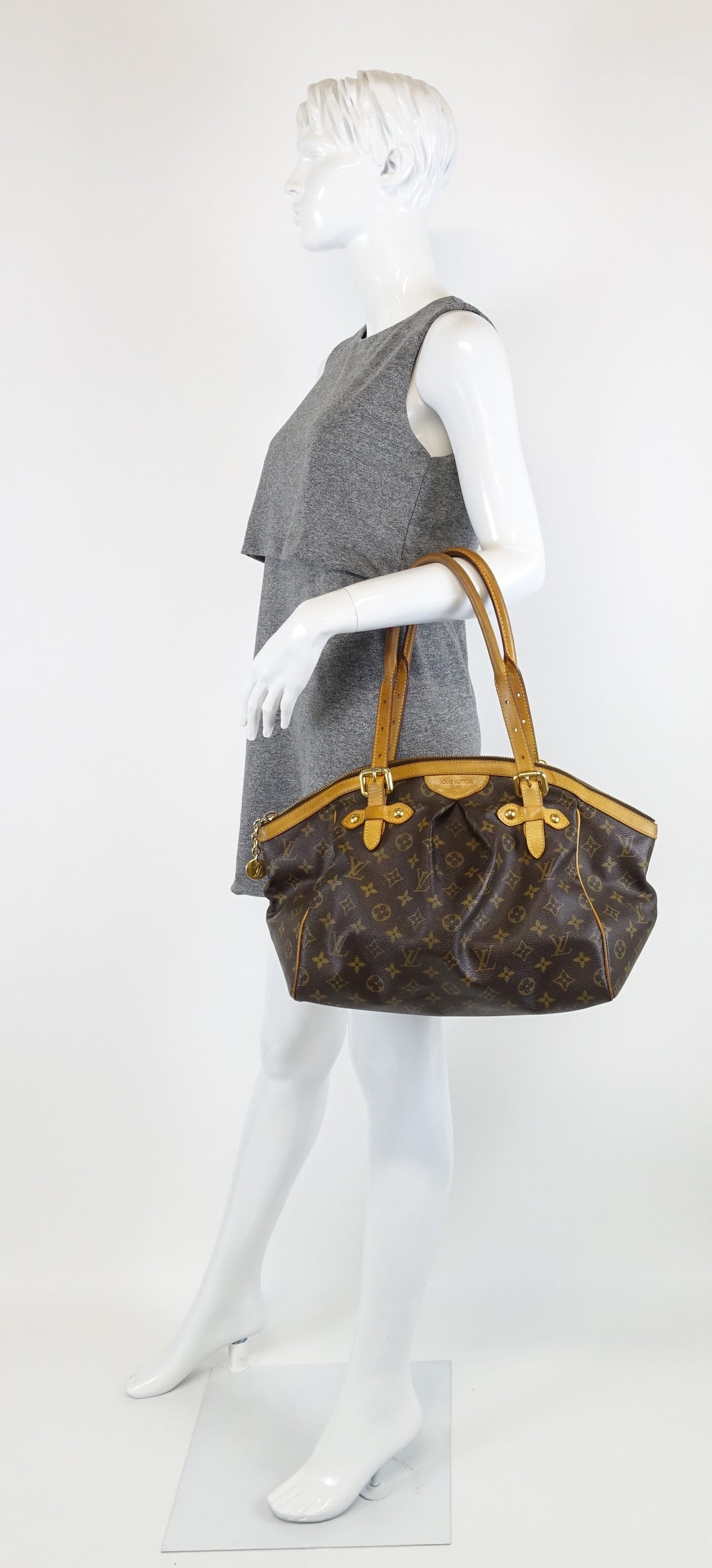 tivoli gm monogram canvas handbag