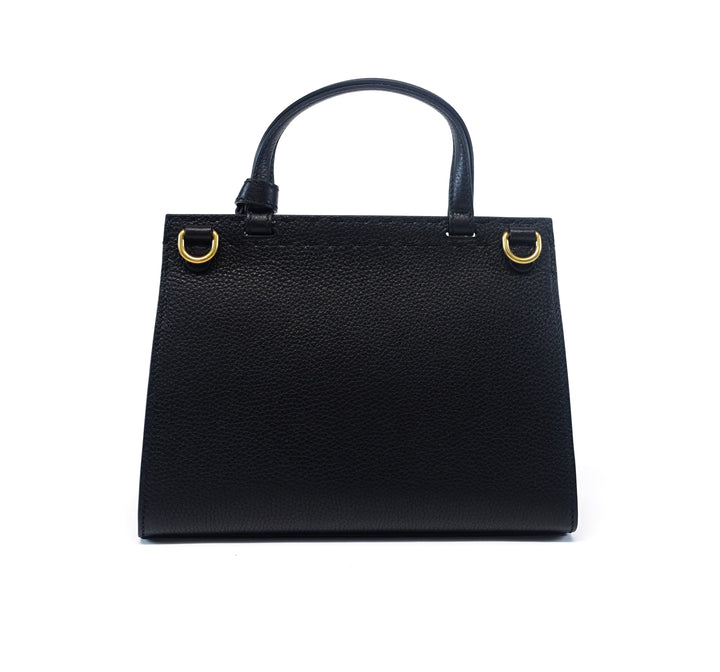 leather gg flap bag