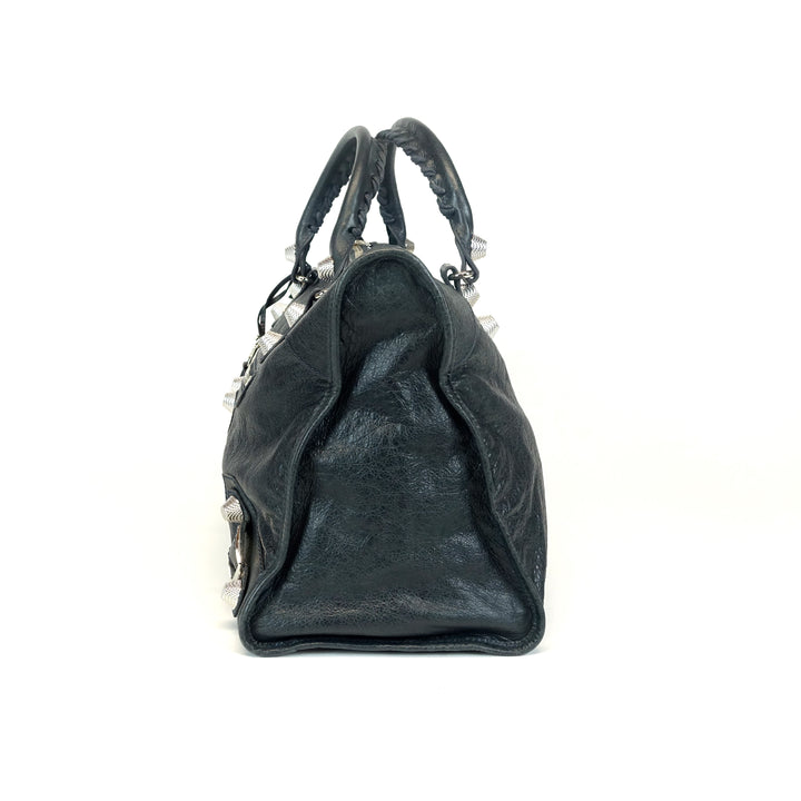 giant 21 agneau leather work bag