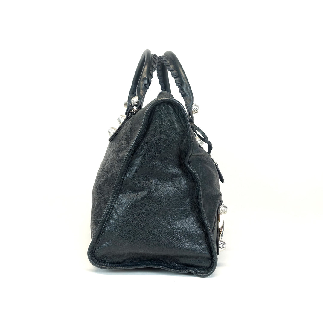 giant 21 agneau leather work bag