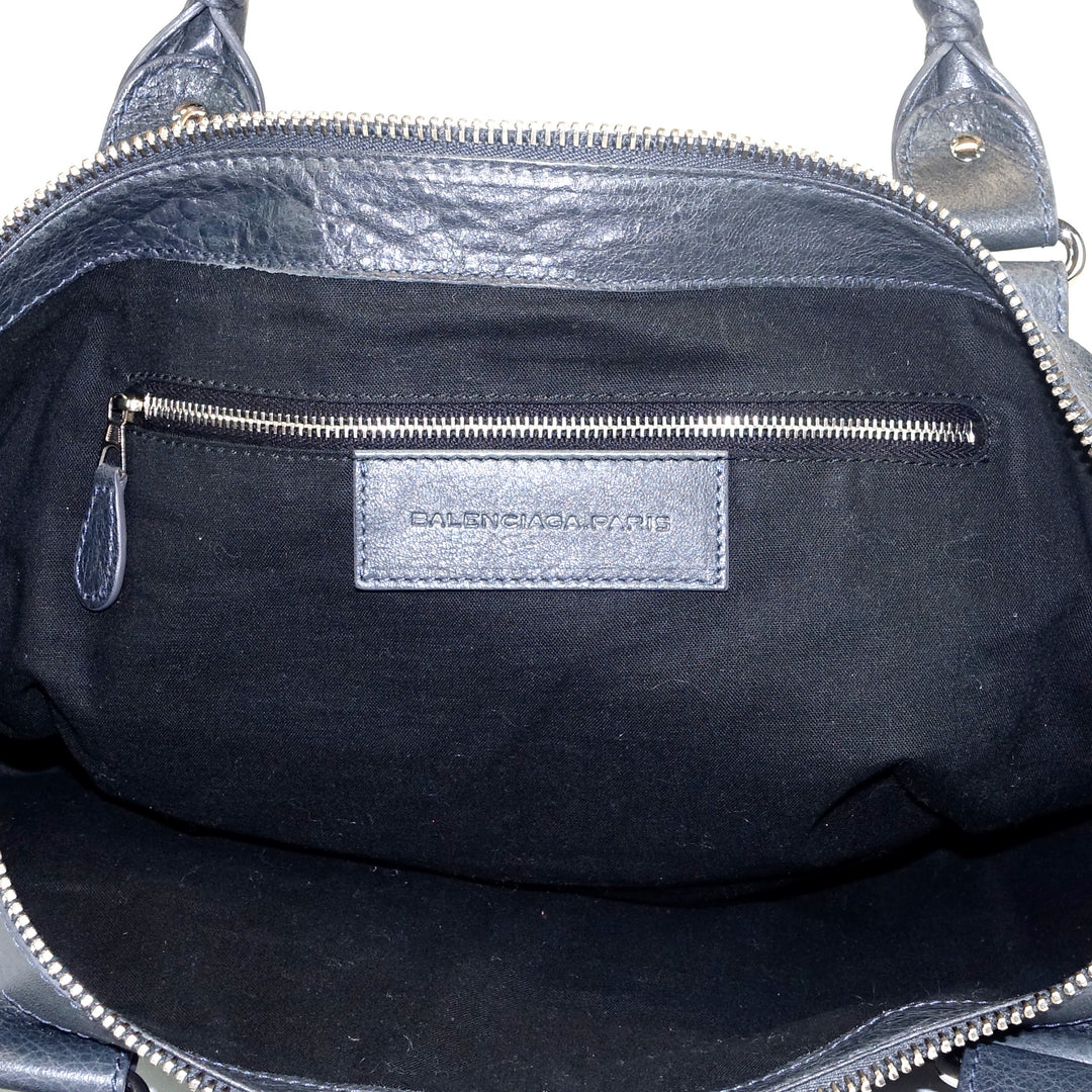 giant 21 agneau leather work bag