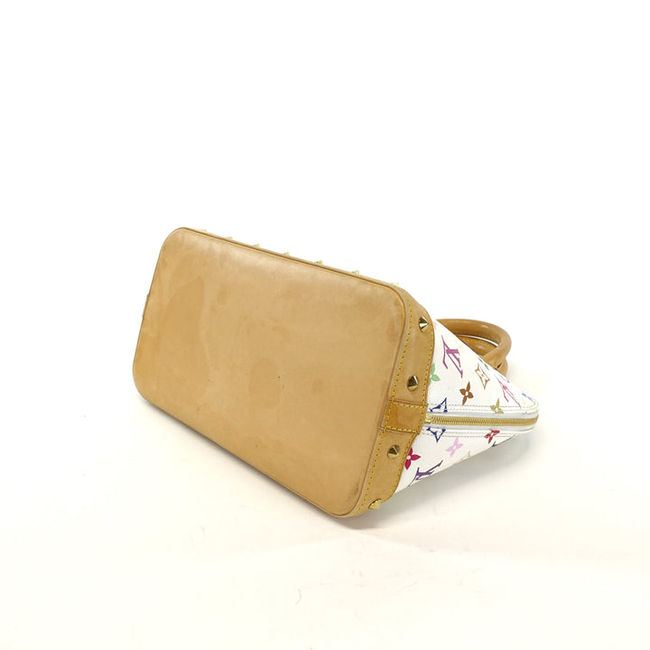 alma pm monogram multicolore canvas handbag