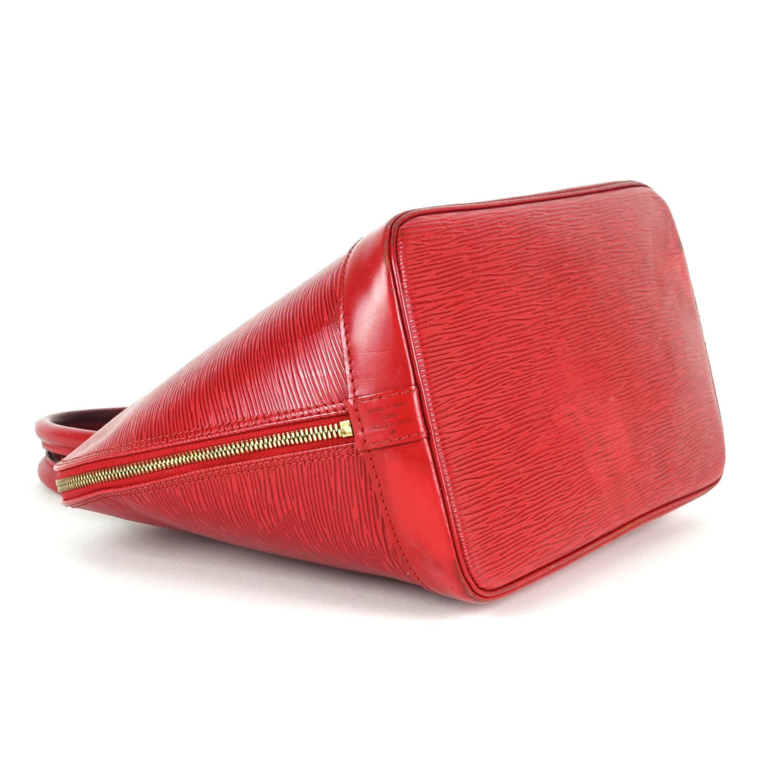 epi leather alma pm handbag