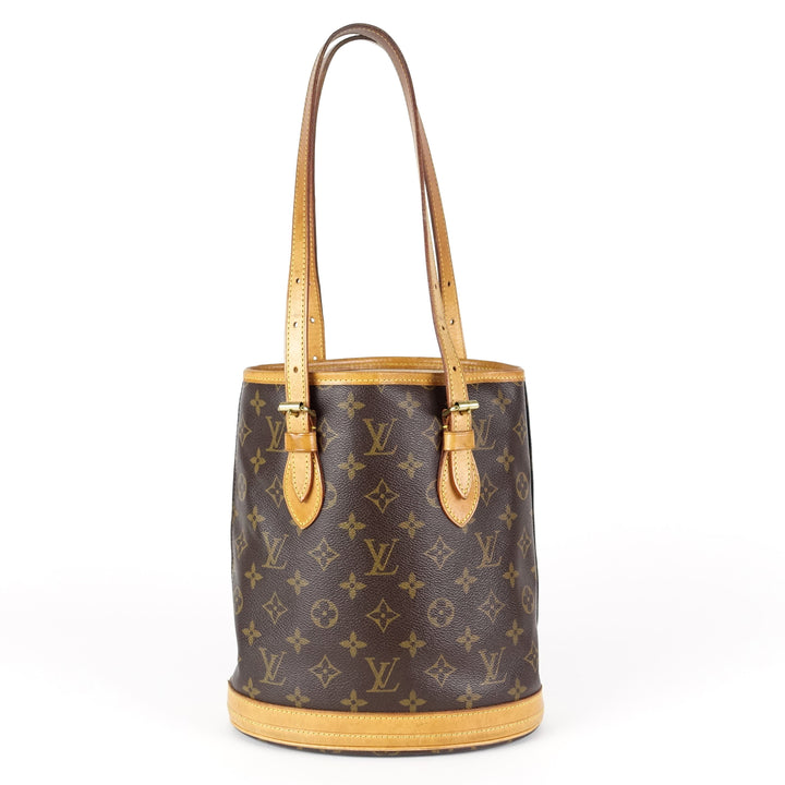 monogram canvas petit bucket