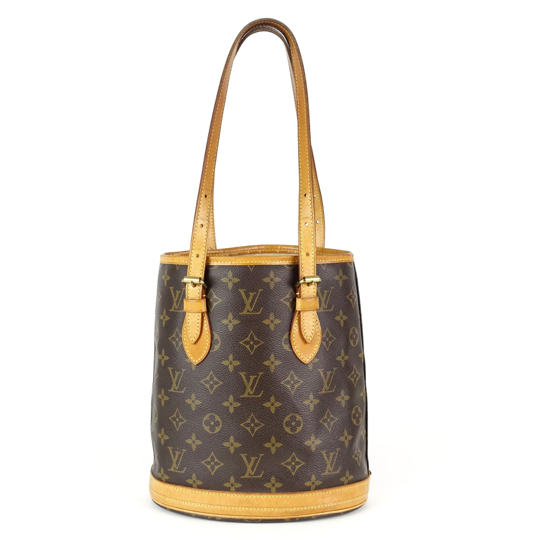 monogram canvas petit bucket