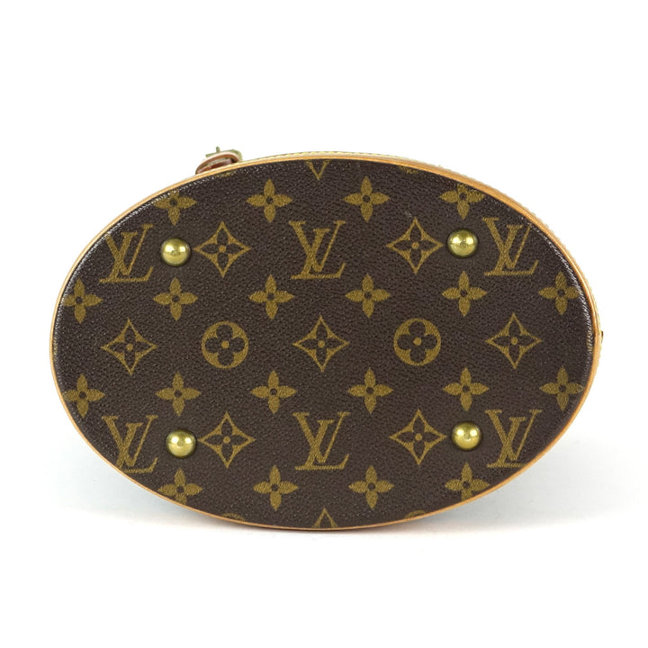 monogram canvas petit bucket