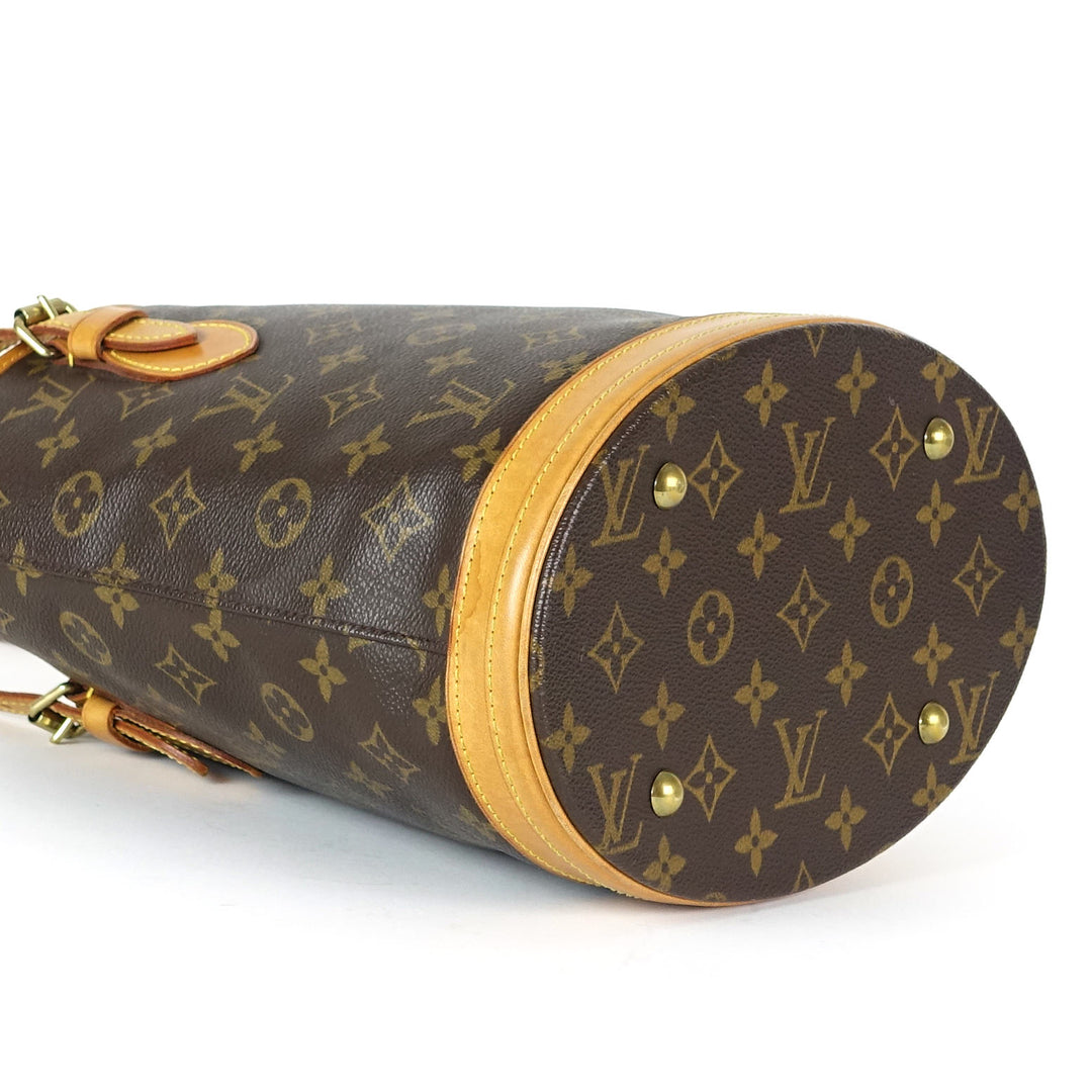 monogram canvas petit bucket