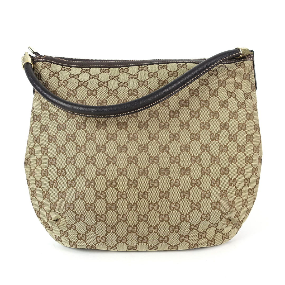 monogram canvas hobo bag