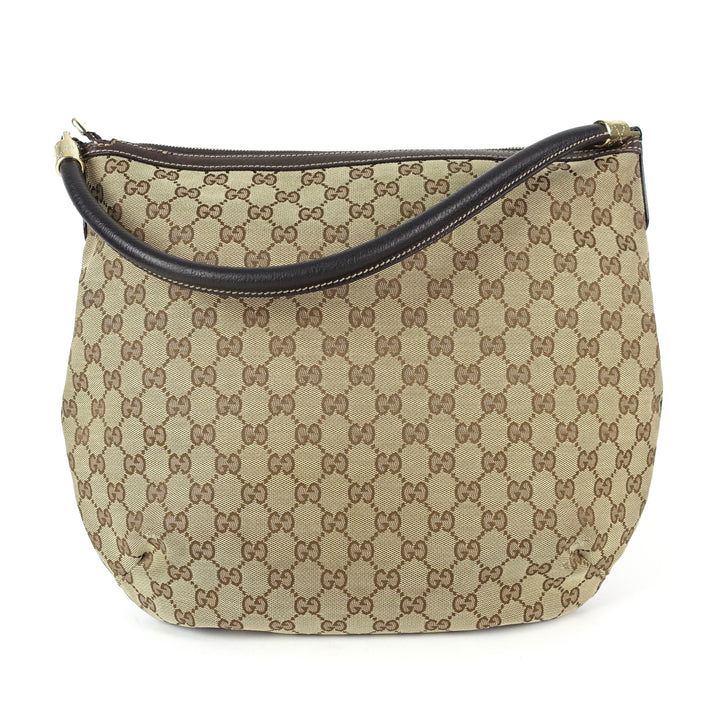 monogram canvas hobo bag