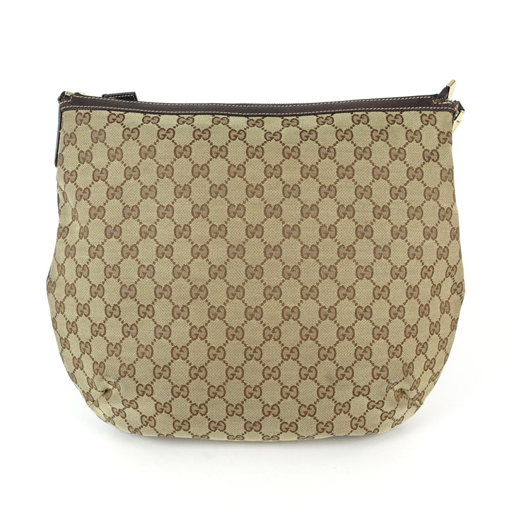 monogram canvas hobo bag