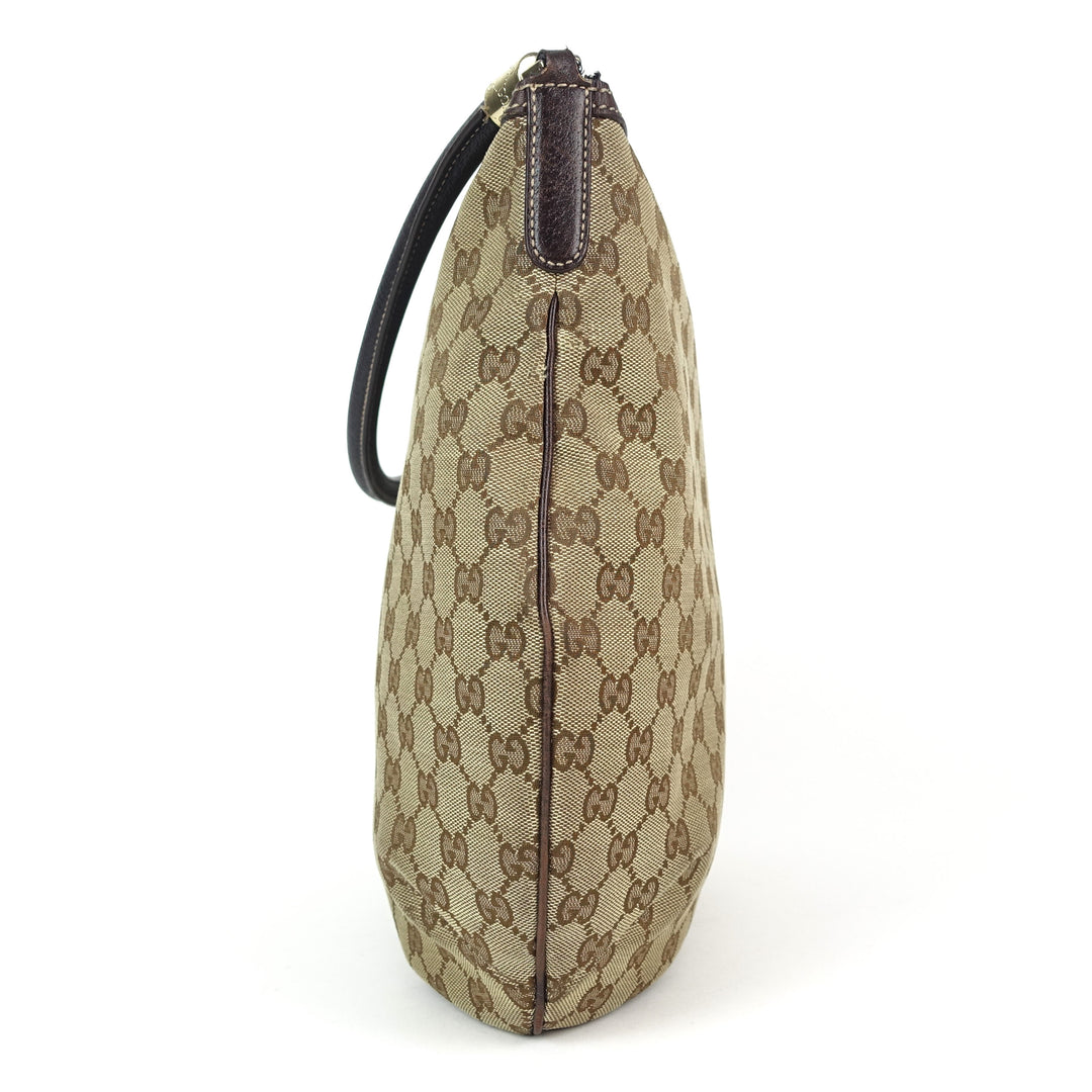 monogram canvas hobo bag