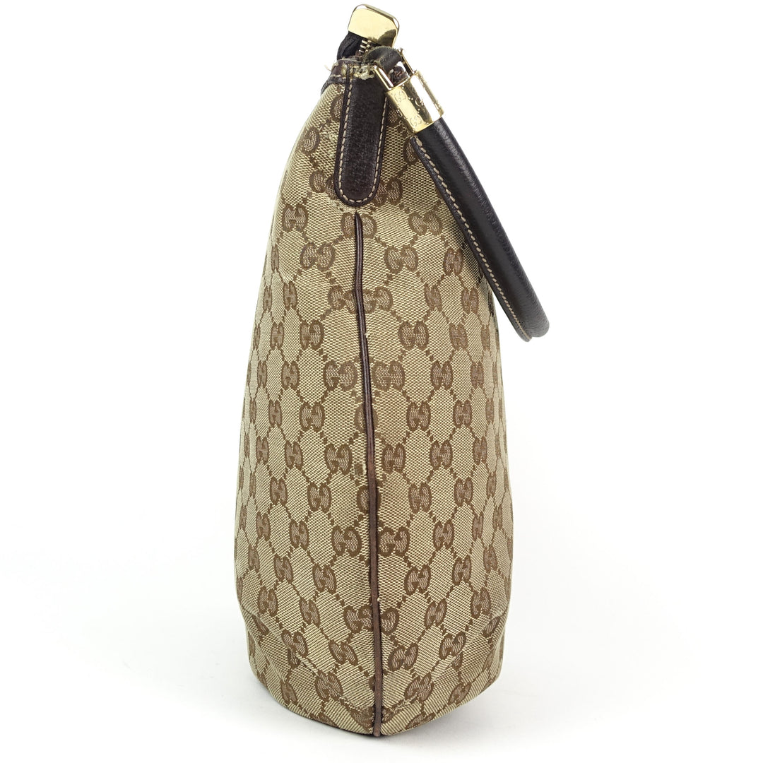 monogram canvas hobo bag