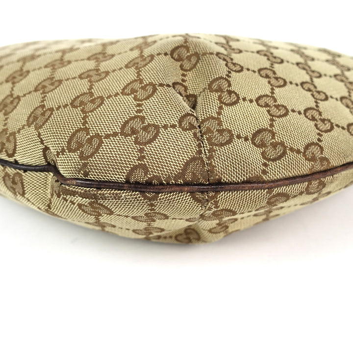 monogram canvas hobo bag