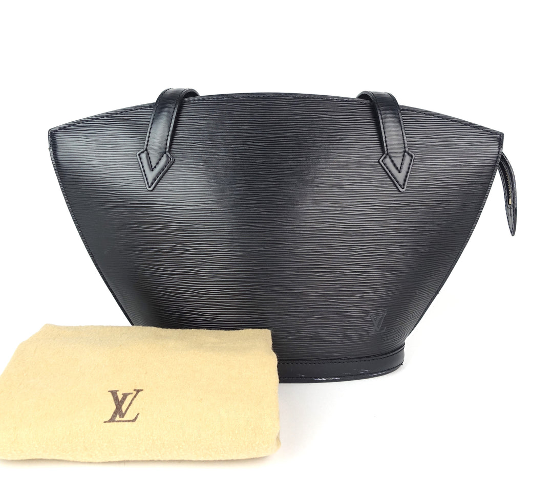 saint jacques gm epi leather shoulder bag