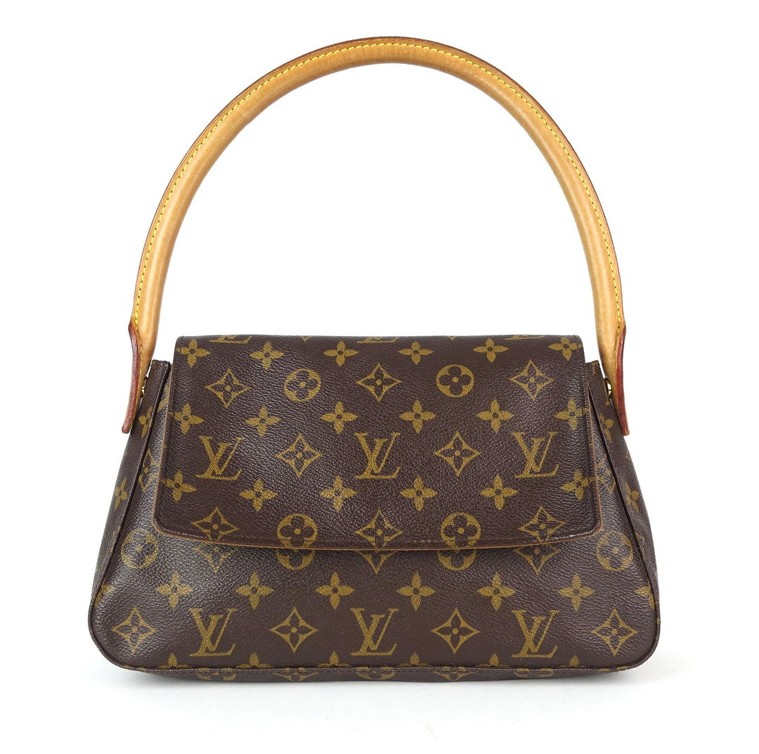 mini looping monogram canvas handbag