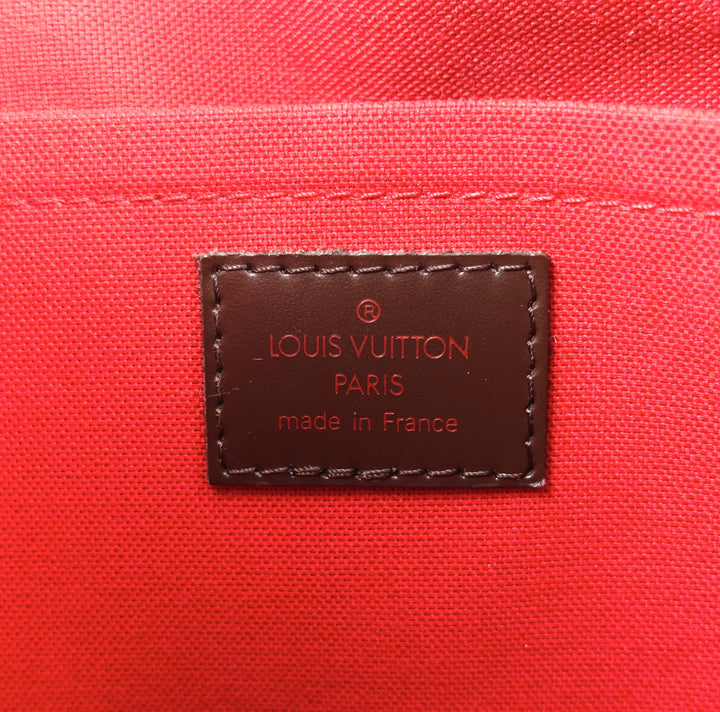 thames gm damier ebene canvas shoulder bag