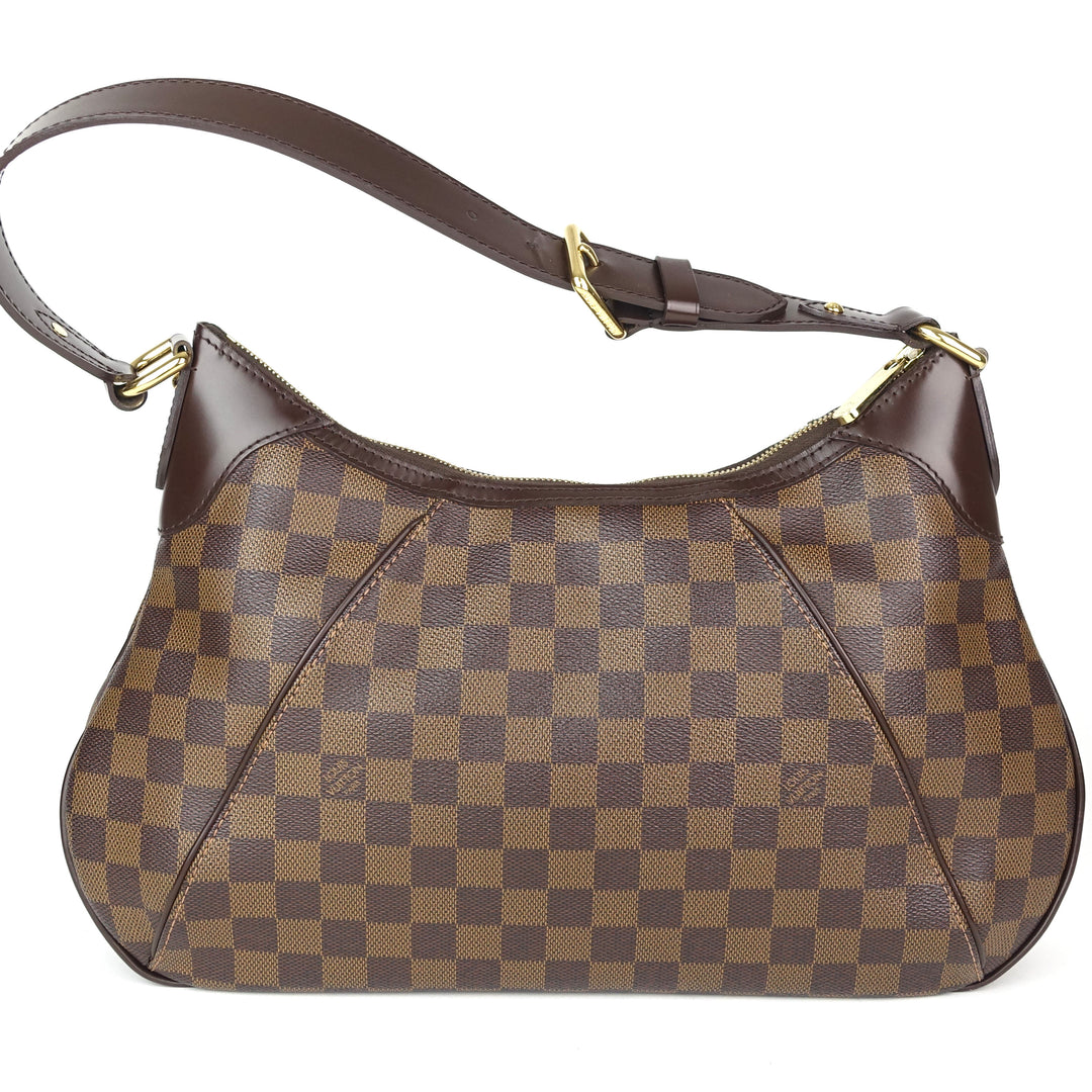 thames gm damier ebene canvas shoulder bag