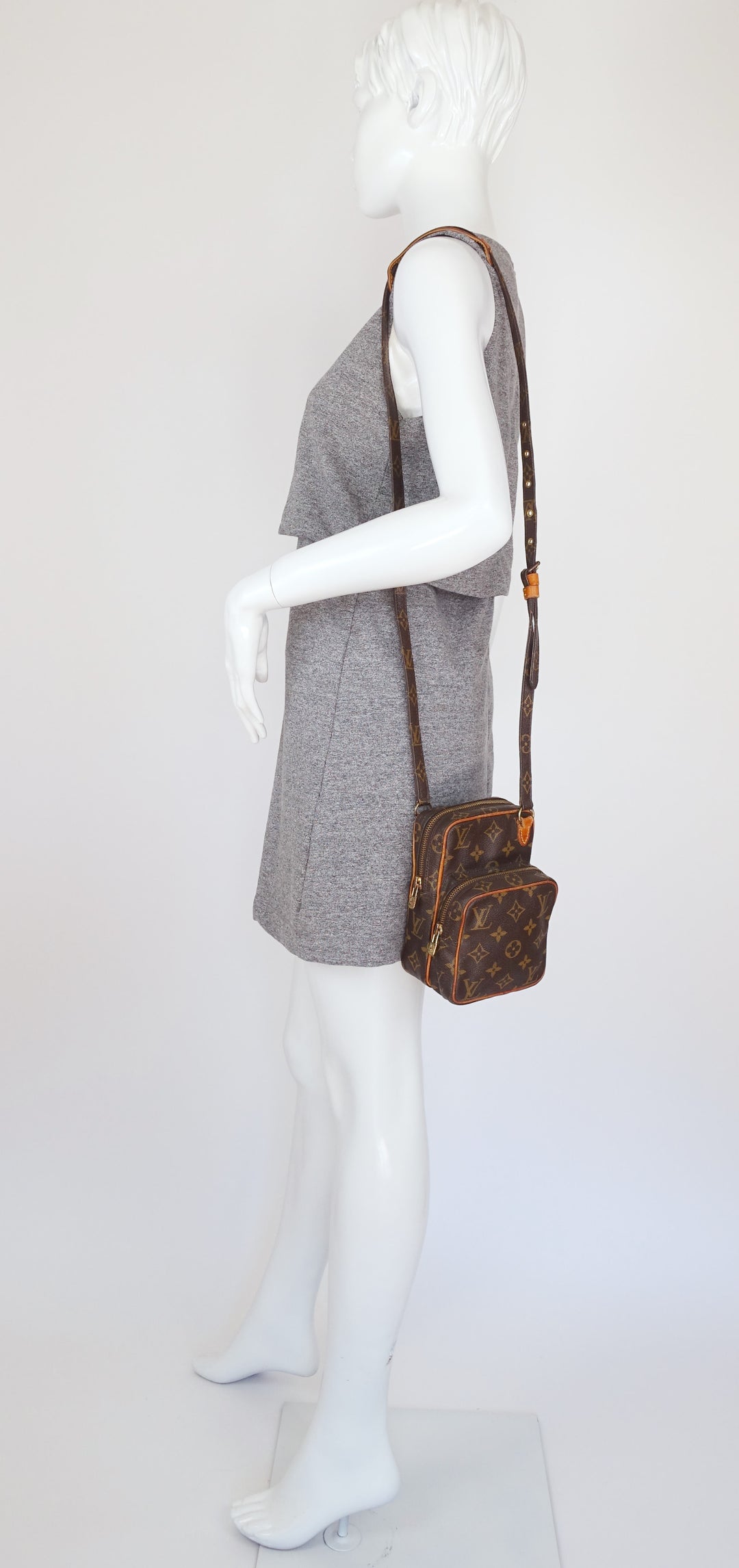 mini amazone monogram canvas shoulder bag