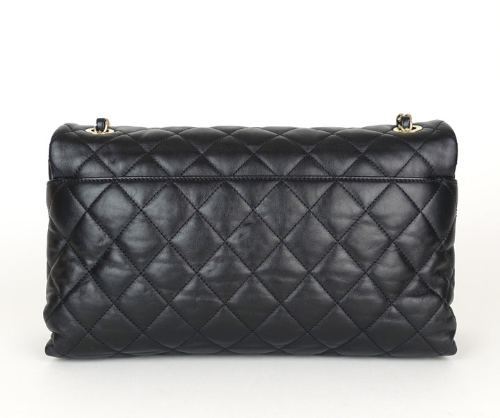 soft elegance jumbo calf leather bag