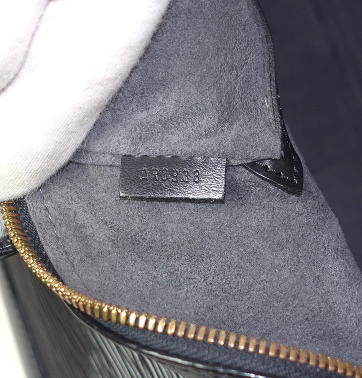 alma mm epi leather handbag