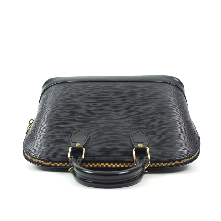 alma mm epi leather handbag