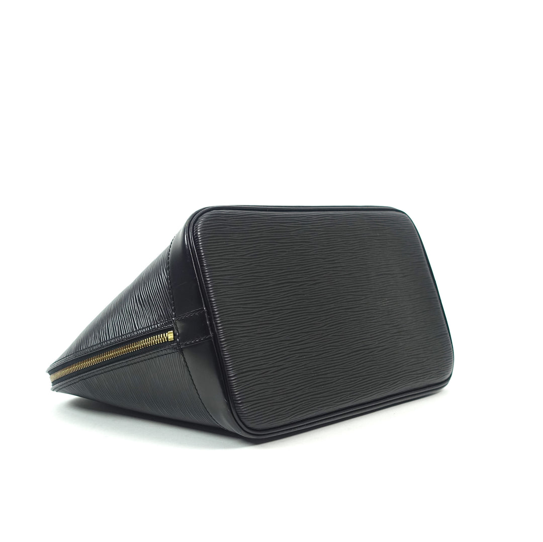 alma mm epi leather handbag