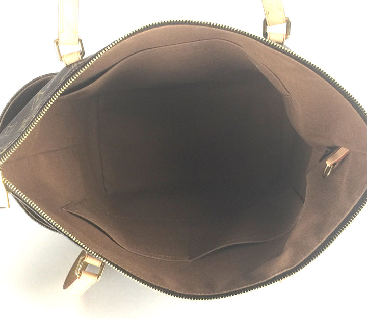 totally mm monogram canvas shoulder bag