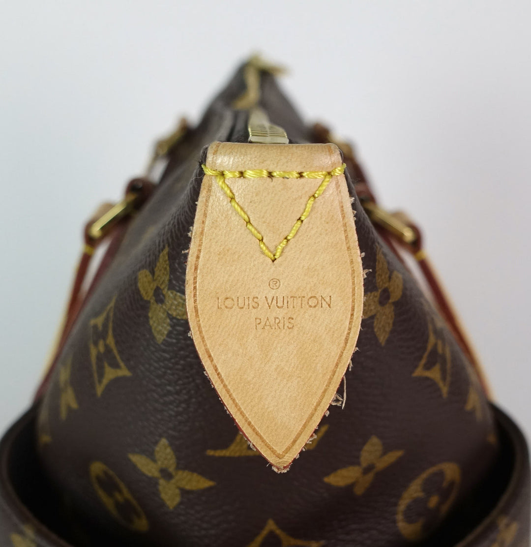 totally mm monogram canvas shoulder bag