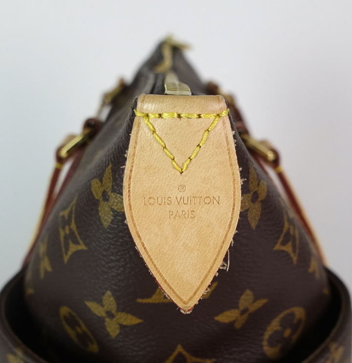 totally mm monogram canvas shoulder bag