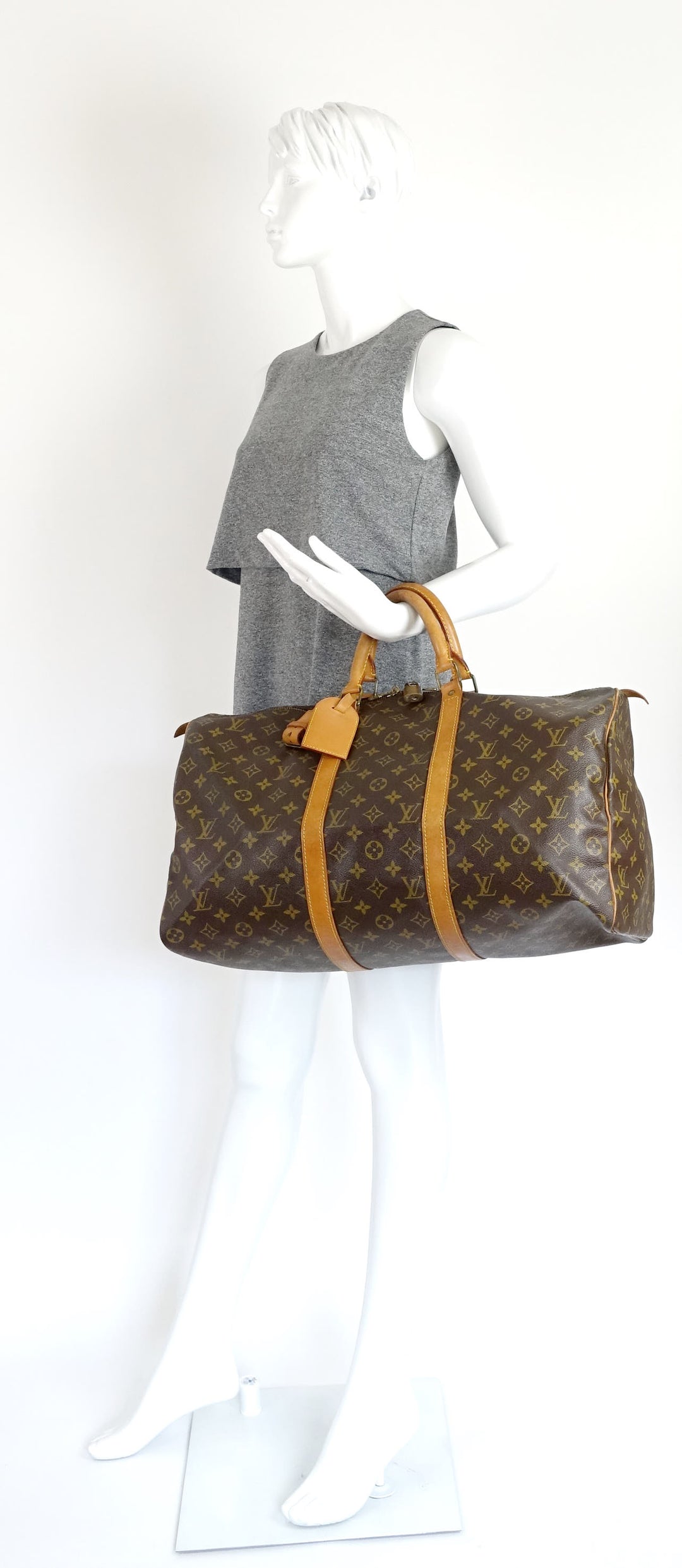 keepall 50 monogram canvas travel bag