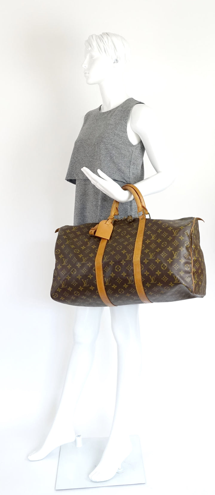keepall 50 monogram canvas travel bag
