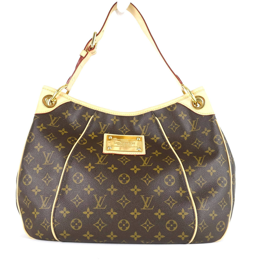 galliera pm monogram canvas shoulder bag
