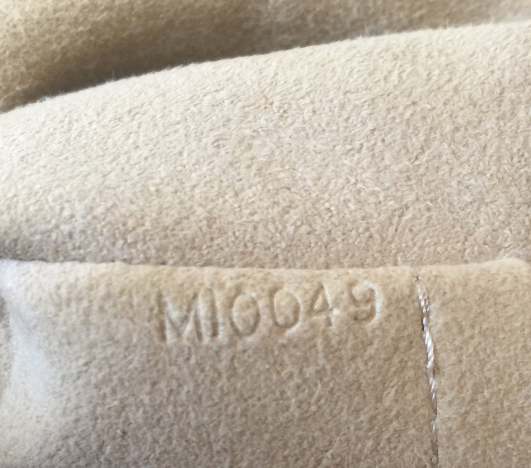 galliera pm monogram canvas shoulder bag