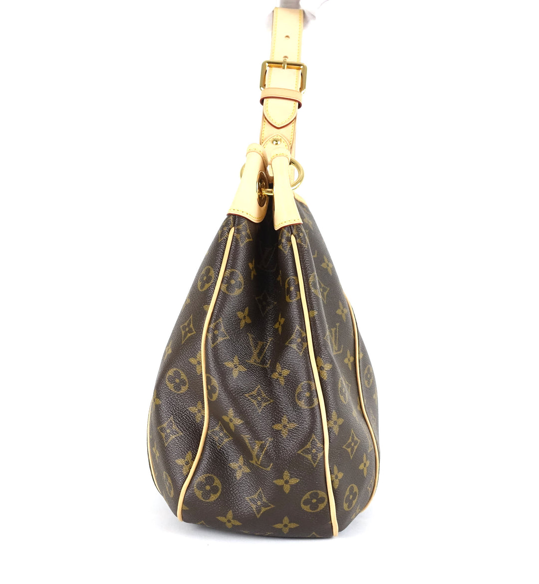 galliera pm monogram canvas shoulder bag