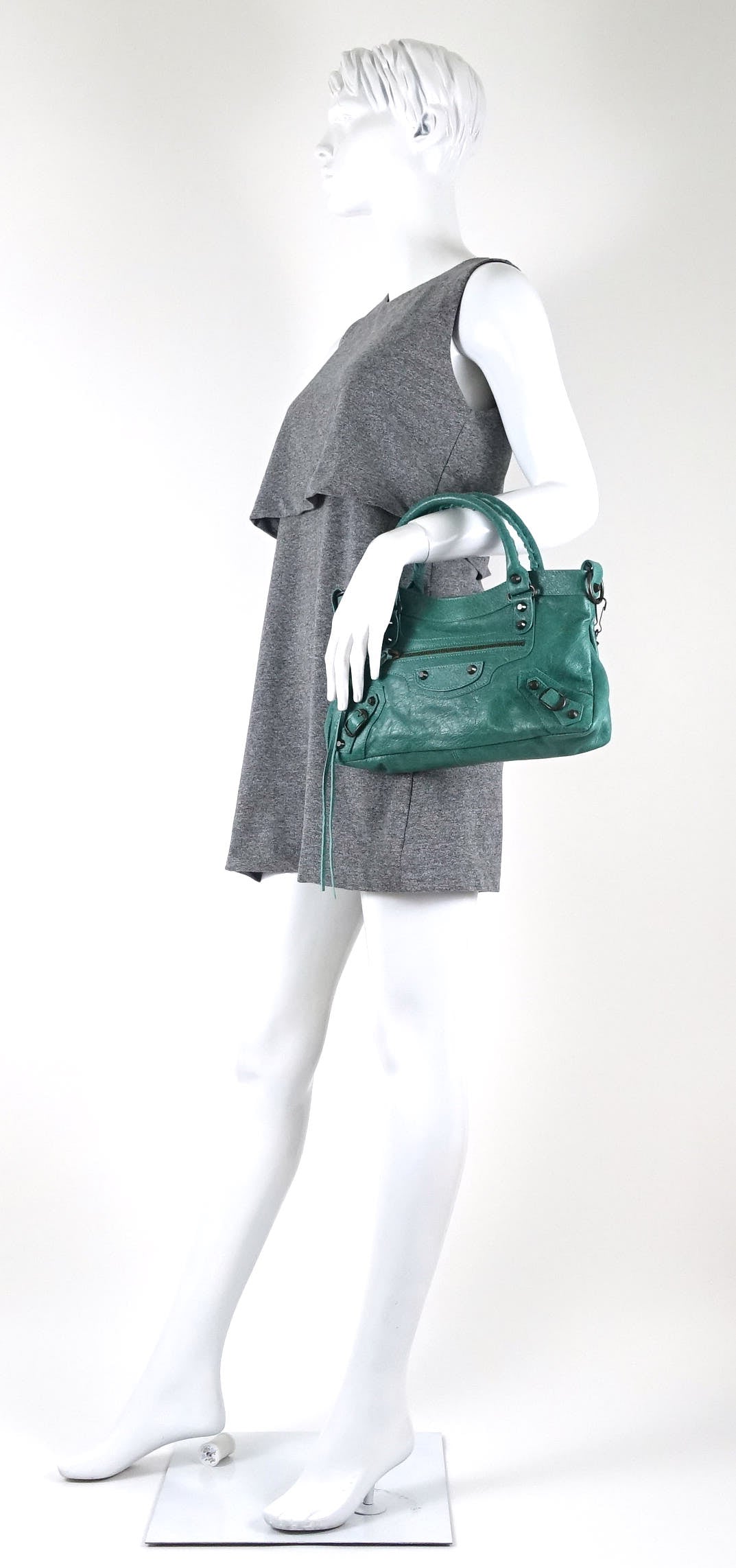 giant 12 agneau leather city bag