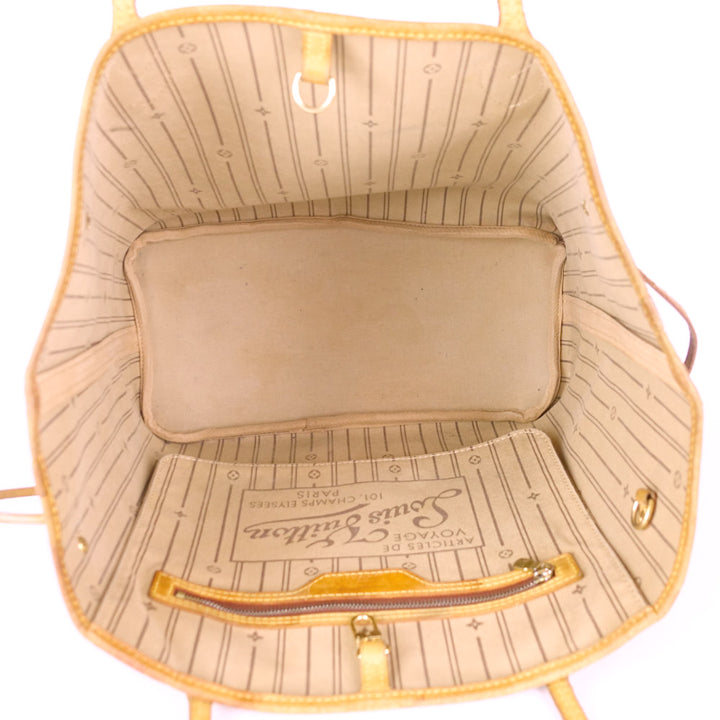 neverfull mm monogram canvas tote bag