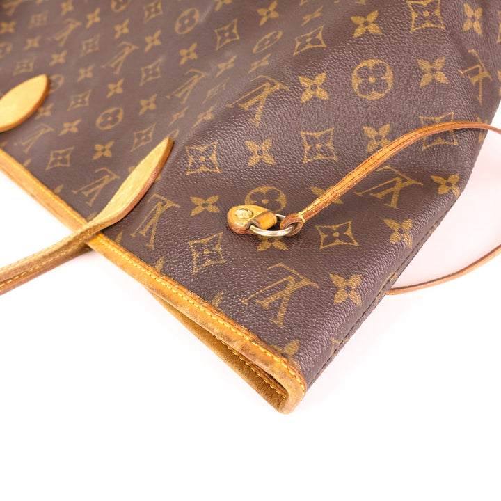 neverfull mm monogram canvas tote bag