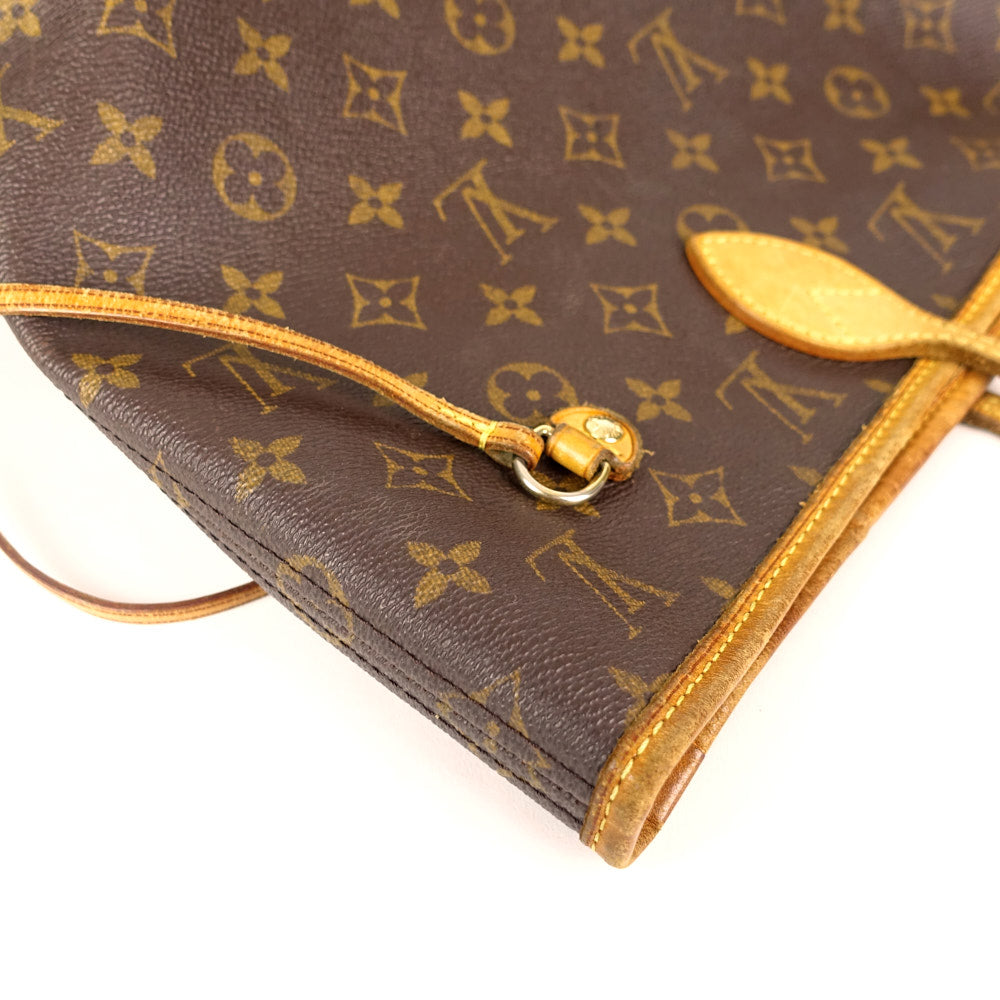 neverfull mm monogram canvas tote bag