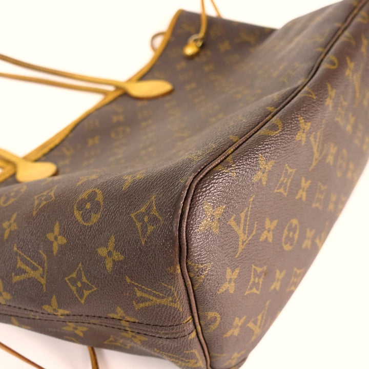 neverfull mm monogram canvas tote bag