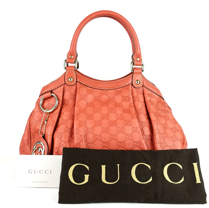 sukey guccissima leather tote bag