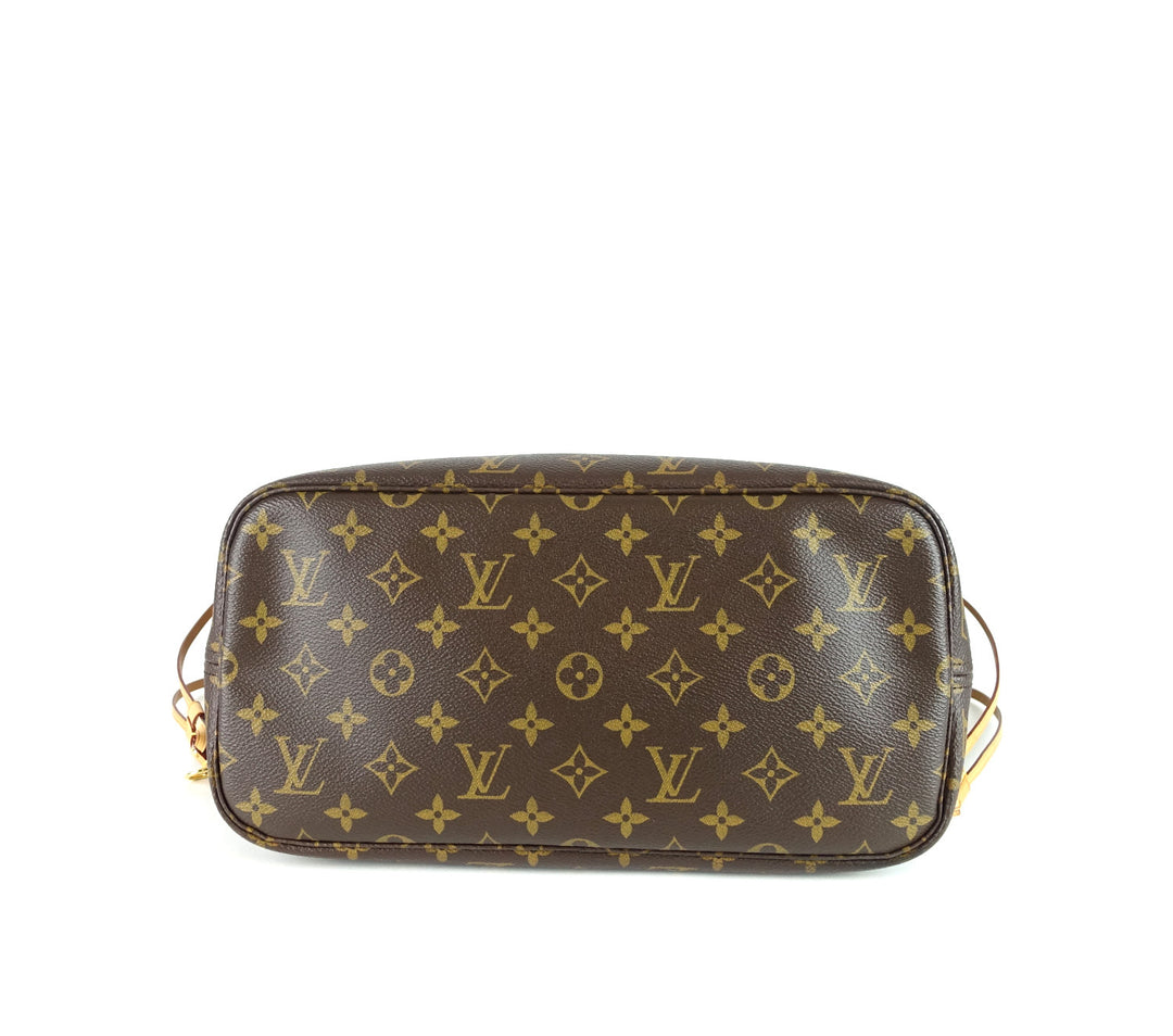 neverfull mm monogram canvas tote bag with pochette