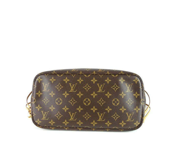 neverfull mm monogram canvas tote bag with pochette